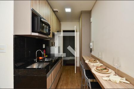 Sala/Cozinha de apartamento para alugar com 1 quarto, 35m² em União, Belo Horizonte