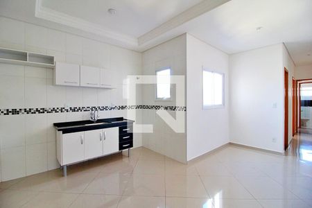Sala/Cozinha de apartamento para alugar com 2 quartos, 100m² em Bangú, Santo André