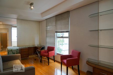Sala de apartamento para alugar com 1 quarto, 42m² em Perdizes, São Paulo