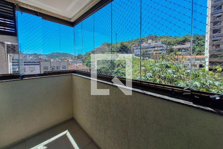 Varanda do Quarto 1 de apartamento para alugar com 3 quartos, 110m² em Icaraí, Niterói