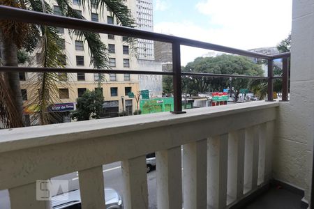 Varanda de kitnet/studio à venda com 1 quarto, 20m² em Centro, São Paulo