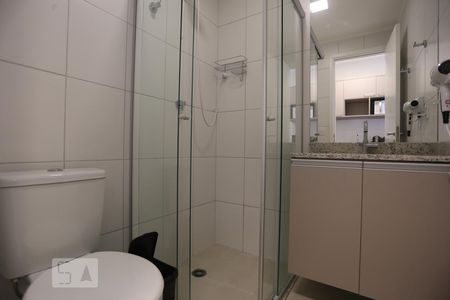 Banheiro de kitnet/studio à venda com 1 quarto, 20m² em Centro, São Paulo