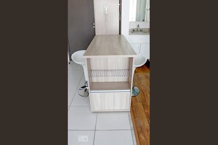 Cozinha de kitnet/studio para alugar com 1 quarto, 30m² em Perdizes, São Paulo