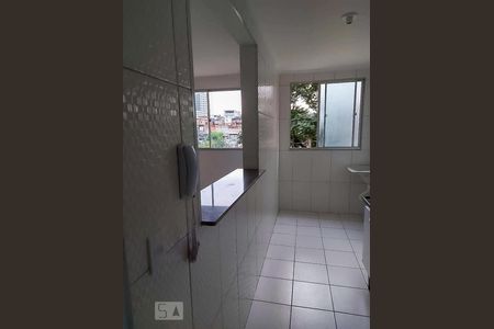 Cozinha de apartamento à venda com 2 quartos, 45m² em Vila Rio, Guarulhos