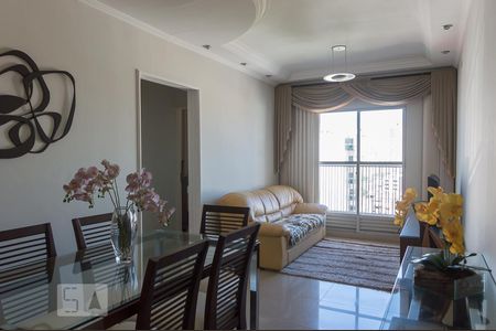 Sala de apartamento para alugar com 2 quartos, 85m² em Jardim do Mar, São Bernardo do Campo