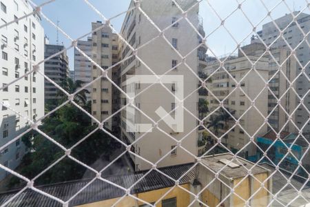 Vista da Sala de apartamento para alugar com 3 quartos, 107m² em Higienópolis, São Paulo