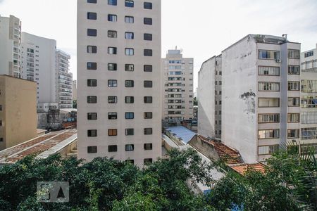 Vista da Sala de apartamento à venda com 2 quartos, 38m² em Consolação, São Paulo