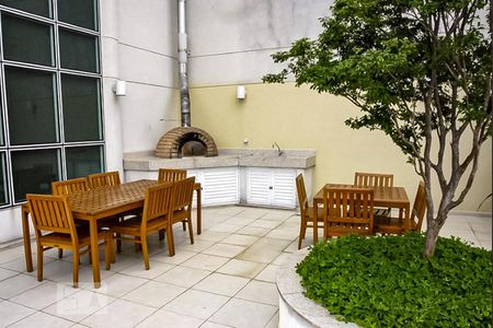 Apartamento à venda com 50m², 1 quarto e 1 vagaChurrasqueira