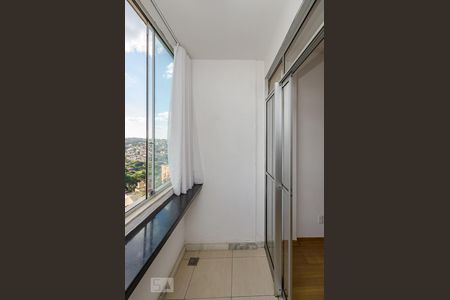 Varanda da Sala de apartamento à venda com 3 quartos, 90m² em Buritis, Belo Horizonte