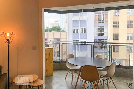 Sala de apartamento para alugar com 1 quarto, 30m² em Pinheiros, São Paulo