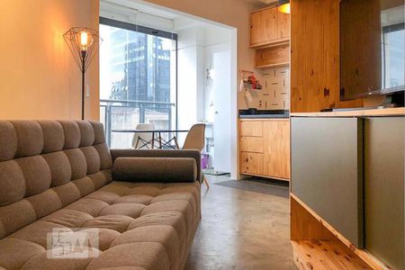 Sala de apartamento para alugar com 1 quarto, 30m² em Pinheiros, São Paulo