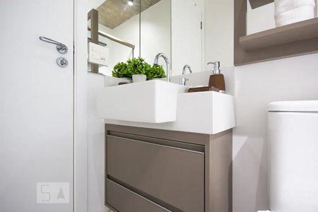 Studio à venda com 30m², 1 quarto e sem vaga Studio à venda com 30m², 1 quarto e sem vagaBanheiro