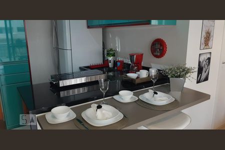 Cozinha de kitnet/studio à venda com 1 quarto, 30m² em República, São Paulo