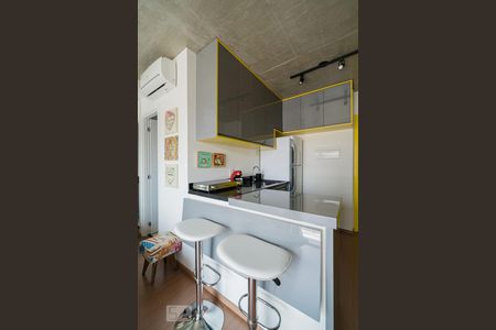 Studio à venda com 30m², 1 quarto e sem vagaSala e Cozinha