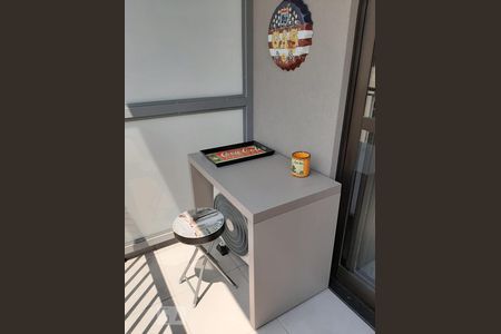 Studio à venda com 30m², 1 quarto e sem vagaVaranda