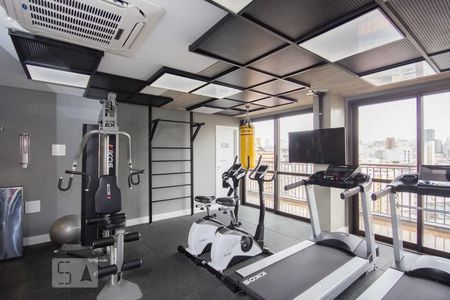 Studio à venda com 30m², 1 quarto e sem vagaAcademia