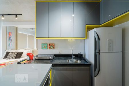 Studio à venda com 30m², 1 quarto e sem vagaCozinha