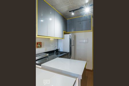 Studio à venda com 30m², 1 quarto e sem vagaCozinha