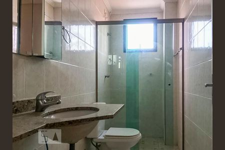 Banheiro de apartamento à venda com 3 quartos, 87m² em Vila Santa Teresa, Santo André