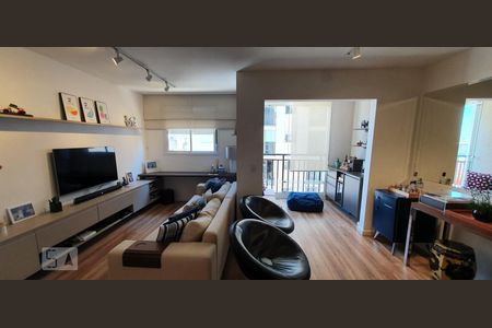 Sala de apartamento à venda com 2 quartos, 72m² em Vila Polopoli, São Paulo