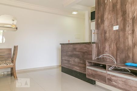 Sala - Rack de apartamento para alugar com 2 quartos, 55m² em Vila Endres, Guarulhos