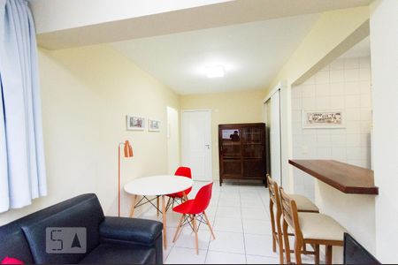 Sala de apartamento para alugar com 1 quarto, 37m² em Bela Vista, São Paulo