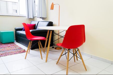 Sala de apartamento para alugar com 1 quarto, 37m² em Bela Vista, São Paulo