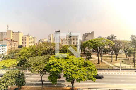 Vista da Sala de apartamento à venda com 1 quarto, 52m² em Campos Elíseos, São Paulo