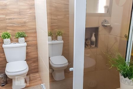 Apartamento para alugar com 50m², 1 quarto e sem vaga Apartamento para alugar com 50m², 1 quarto e sem vagaBanheiro da suíte