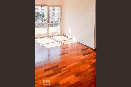 Sala  de apartamento para alugar com 2 quartos, 66m² em Indianópolis, São Paulo