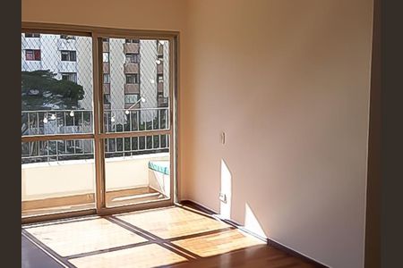 Sala  de apartamento para alugar com 2 quartos, 66m² em Indianópolis, São Paulo