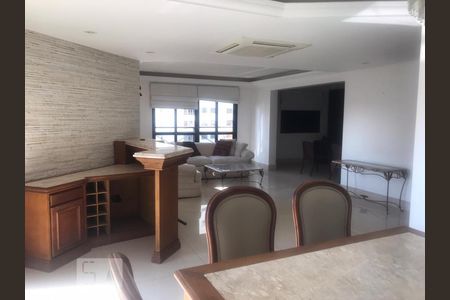 Sala de Estar de apartamento à venda com 3 quartos, 205m² em Jardim Ampliação, São Paulo