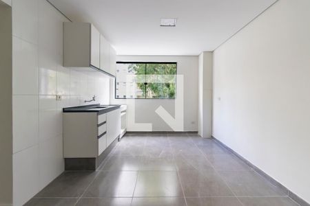 Sala e Cozinha de apartamento para alugar com 1 quarto, 46m² em Vila Nova Conceição, São Paulo