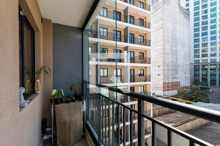 Varanda de kitnet/studio à venda com 1 quarto, 26m² em Liberdade, São Paulo
