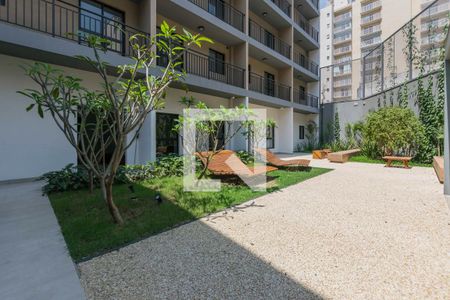 Studio à venda com 26m², 1 quarto e sem vagaÁrea comum - Área externa