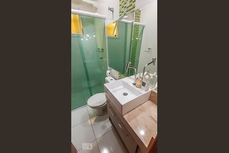 Banheiro 1 de apartamento à venda com 3 quartos, 95m² em Campestre, Santo André