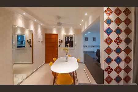 Sala de apartamento à venda com 3 quartos, 95m² em Campestre, Santo André