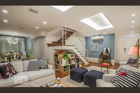 Sala de casa de condomínio à venda com 3 quartos, 280m² em Santo Amaro, São Paulo