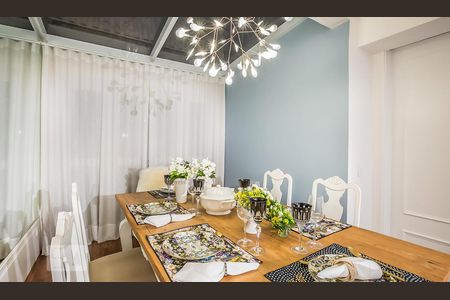 Sala de Jantar de casa de condomínio à venda com 3 quartos, 280m² em Santo Amaro, São Paulo
