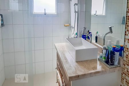 Banheiro da Suíte de apartamento à venda com 1 quarto, 67m² em Vila Guarani (z Sul), São Paulo