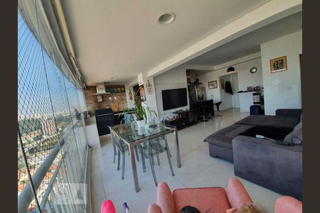 Sala - varanda ampliada de apartamento à venda com 2 quartos, 80m² em Pinheiros, São Paulo