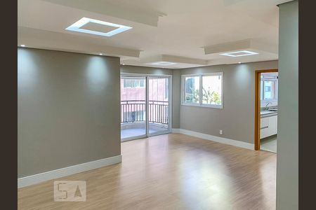 Sala de apartamento para alugar com 3 quartos, 120m² em Vila Valparaíso, Santo André