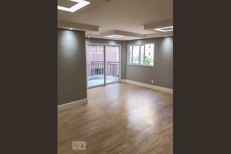 Sala de apartamento para alugar com 3 quartos, 120m² em Vila Valparaíso, Santo André