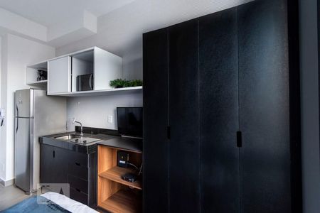 Studio à venda com 27m², 1 quarto e 1 vagaCozinha