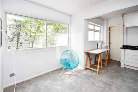 Sala  de apartamento para alugar com 2 quartos, 54m² em Vila Madalena, São Paulo