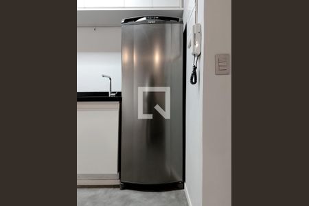 Sala/Cozinha integrados de apartamento à venda com 2 quartos, 54m² em Vila Madalena, São Paulo