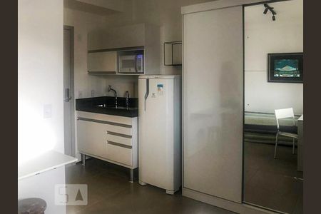 Cozinha - Armários de kitnet/studio para alugar com 1 quarto, 21m² em Vila Mariana, São Paulo