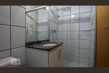 Banheiro da Suíte de apartamento para alugar com 2 quartos, 52m² em Sul (águas Claras), Brasília