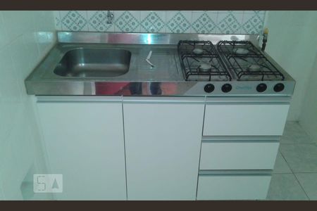 Studio à venda com 34m², 1 quarto e sem vagaCozinha