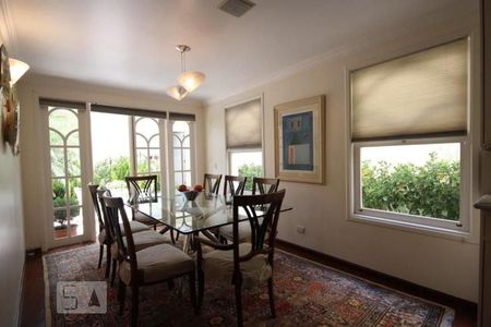 Sala de Jantar de casa de condomínio para alugar com 3 quartos, 456m² em Jardim Panorama, São Paulo